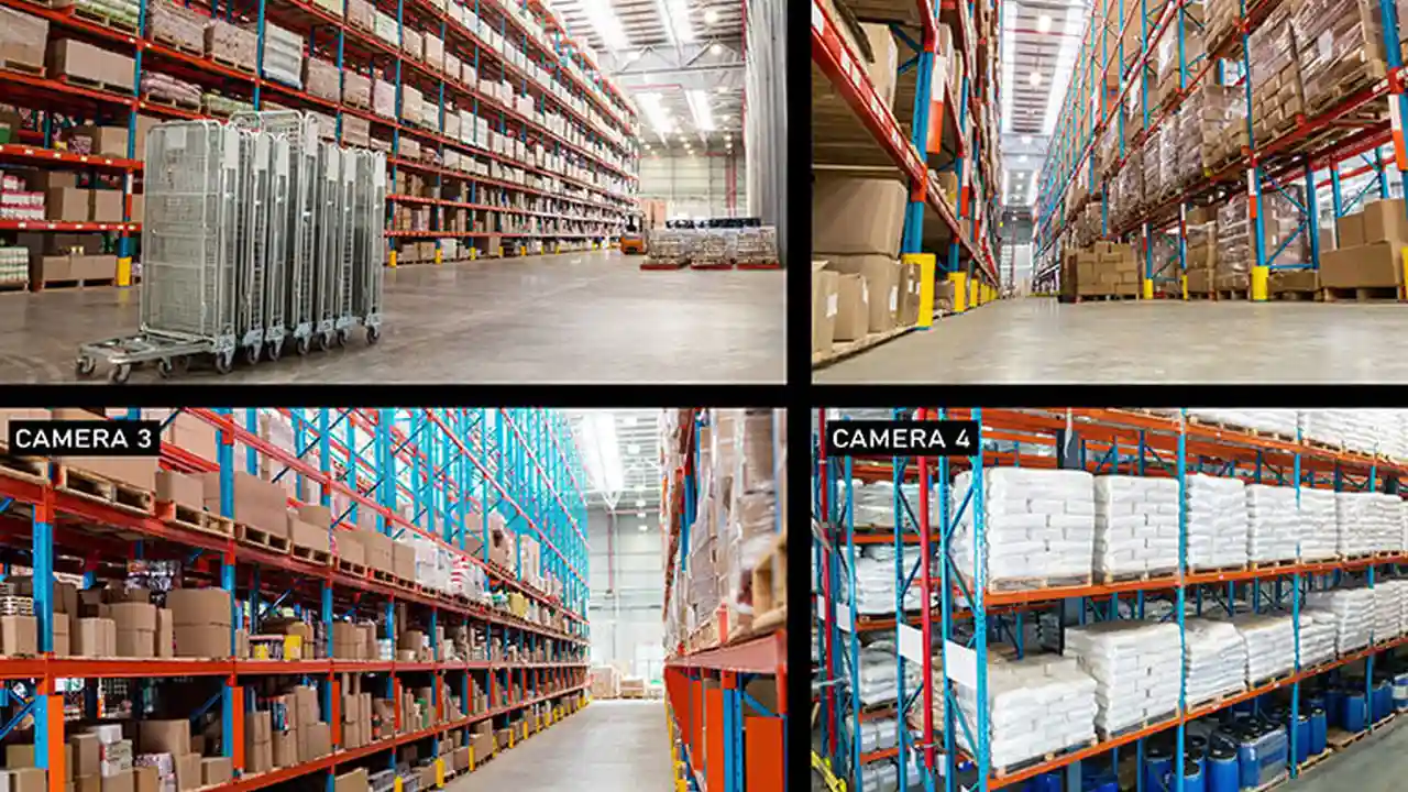 Close up on a plate of mashed potatoes, topped with baked pork chops with cream of mushroom soup, and a side of green beans.
